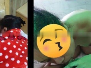 Anh chơi nhẹ thôi em đang call với mẹ đó