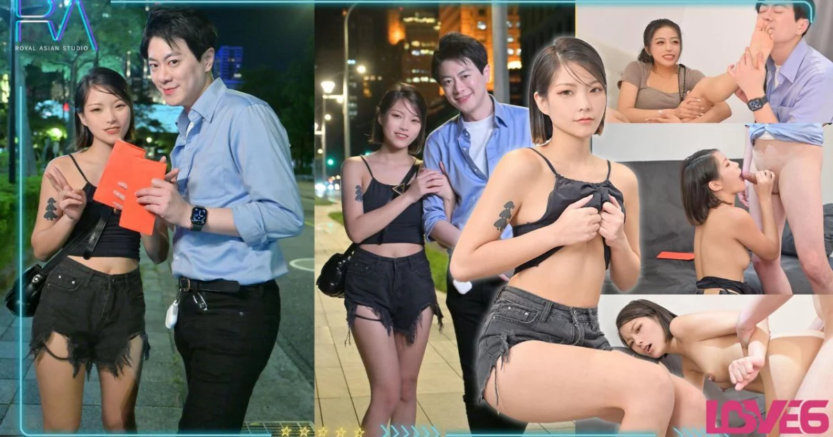 RAS351-Thử thách tình một đêm cùng em gái phỏng vấn trên đường – Trung Quốc