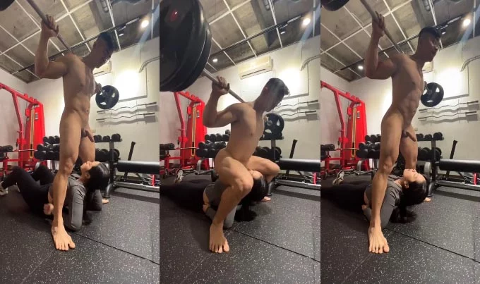 Vú tập gym vừa cho em bú cu – Việt Nam